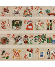 Calendrier de l'avent- Santa