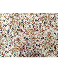 Double Gaze de coton imprimée - Capucine 2.70 m