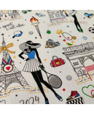 Coupon Médaille percale...