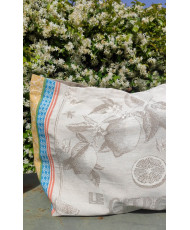 Sac Cabas Tissus Grégoire citron
