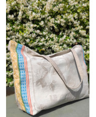 Sac Cabas Tissus Grégoire citron