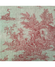 Pastorale lin/ rouge