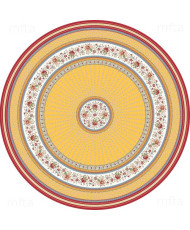 Nappe ronde Gordes - Coton