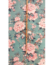 Vivienne bachette BLEU coton 140 cm