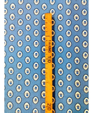 coupon Gordes-mouche bleu 60 cm
