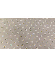 Tissu Aspect lin imprimé - little edelweiss