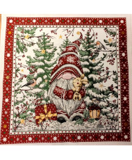 Carré Jacquard 45 cm X 45...