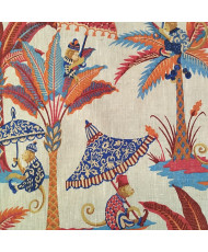 Lin-Exotic Monkey-Bleu