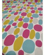 Pebble Pop Blue -Bachette coton
