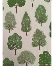 Tissu toile demi nattée Arboréa