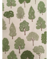 Tissu toile demi nattée Arboréa