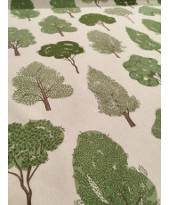 Tissu toile demi nattée Arboréa