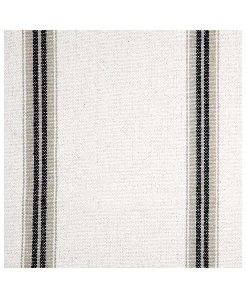 Tissu Toile lourde coton Montauban noir