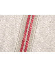 Tissu Toile lourde coton Montauban rouge