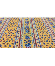 Tissu Cretonne Arlésienne rayure jaune
