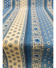 Coupon Gordes- rayure Bleu 60 cm