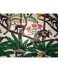 Tissu Lémuriens THEVENON