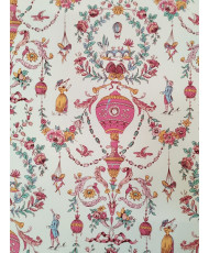 Tissu Bachette 100% coton Limoges Rose