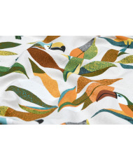 Tissu toile Polycoton Guyane multicolore