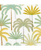 Tissu toile polycoton Vert...