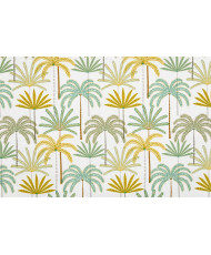 Alexandrie toile polycoton ENDUITE - Vert
