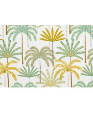 Alexandrie toile polycoton ENDUITE - Vert