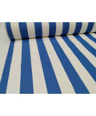 Tissu toile extérieur Polyskin rayé Pacific