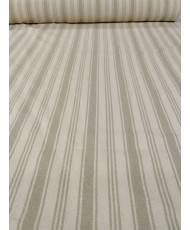 Tissu Toile de coton tissé teint Eugène-rayure-ficelle150 cm de large