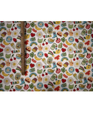 Tissu Cretonne coton Magnet