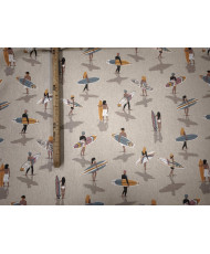 Tissu Surfer toile palace