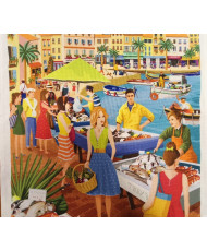 Torchon coton - Au port