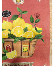 Torchon coton - Citron
