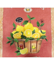 Torchon coton - Citron