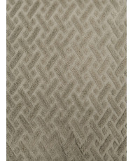 Jacquard-Jersey-kaki-Strié