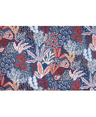 Toile enduite serge multicolore - Nérée