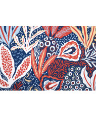 Toile enduite serge multicolore - Nérée