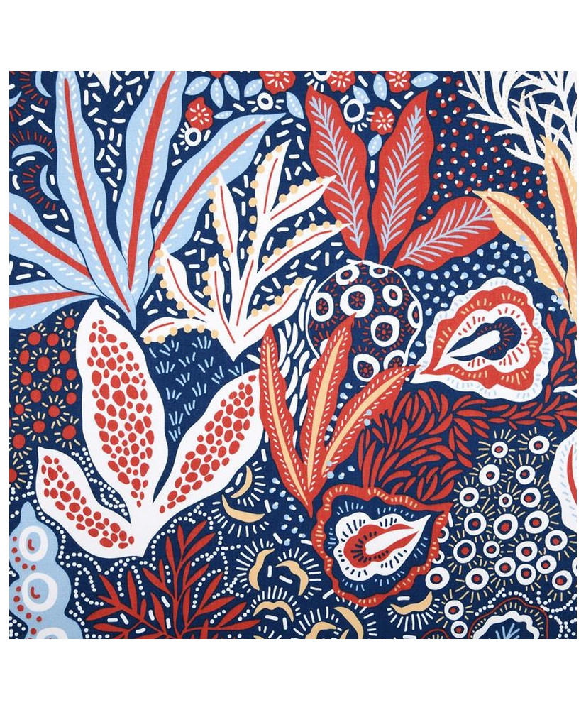 Toile enduite serge multicolore - Nérée