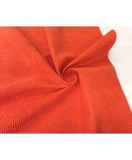 Velours côtelé d'ameublement - Huggy Orange spicy