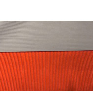 Velours côtelé d'ameublement - Huggy Orange spicy