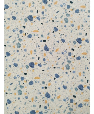 Cretonne-Terrazzo bleu