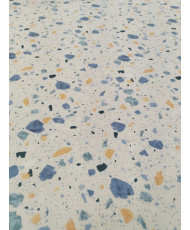 Cretonne-Terrazzo bleu