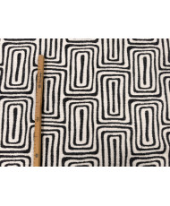 "Gobi" Jacquard tissé teint