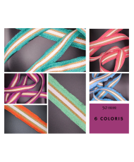 Sangle frangette 50 mm