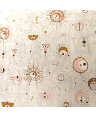 Solar system tissu coton...