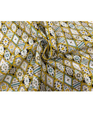 Cotonnade tex jaune