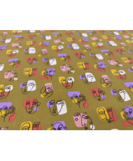 Tissu coton imprimé - Pablo