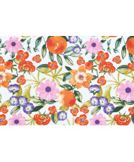 Toile de coton enduite - Melocoton