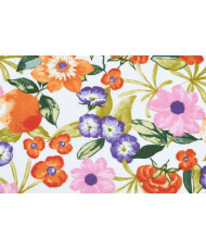 Toile de coton enduite - Melocoton