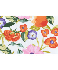 Toile de coton enduite - Melocoton
