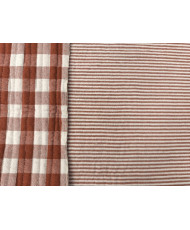 copy of Matelassé Coton "célestin-Simone"  Rouge